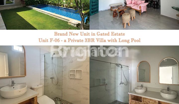BRAND NEW VILLA FOR LONG-TERM RENT IN SANUR