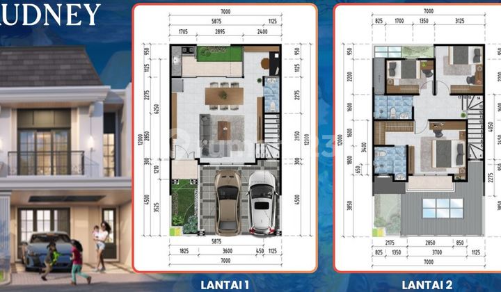 Flood Free, House, 2 Floors, Audney 2