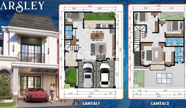 Flood Free, House, 2 Floors, Freehold Title, Near University, Arsley 2