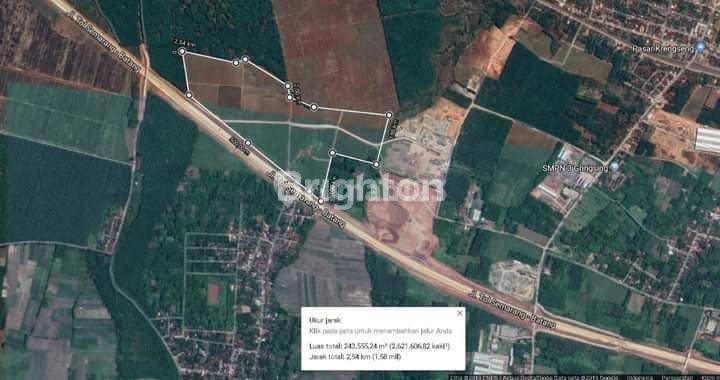 LAHAN STRATEGIS  BERSEBRANGAN REST AREA 379 A. 2