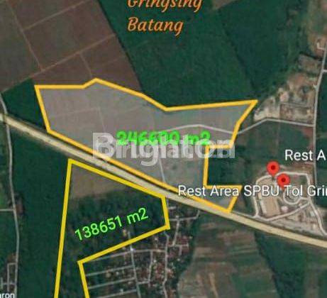 LAHAN STRATEGIS  BERSEBRANGAN REST AREA 379 A. 1