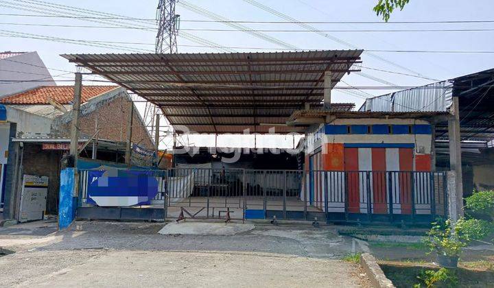 TEMPAT LUAS BERATAP  UNTUK BENGKEL, CUCI MOBIL DIPINGGIR JALAN BESAR 1