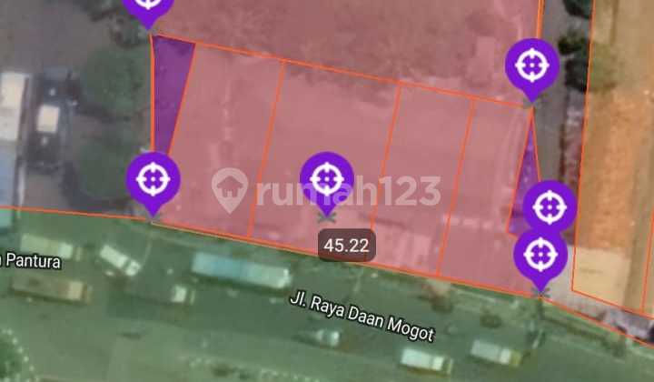 Tanah Premium Jalan Raya Daan Mogot - Sebelah Terminal Kalideres