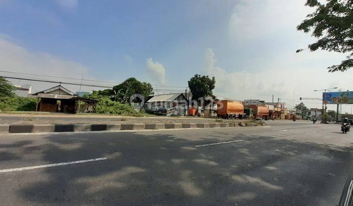 Tanah Noll Jalan Raya Babat, Lamongan, Dekat Pasar, Cocok Usaha 1