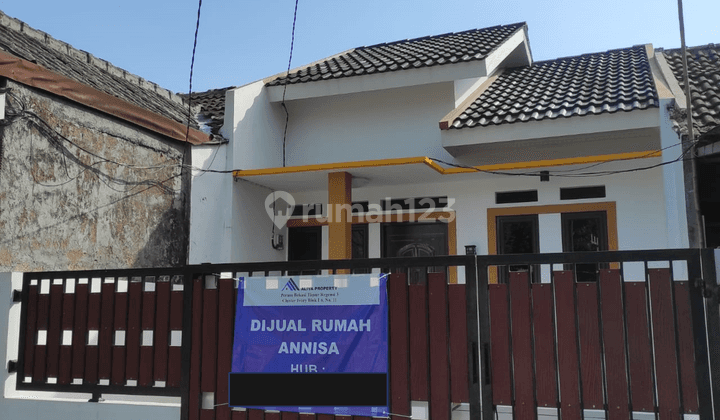 dijual rumah luas dengan lt 60 di bekasi timur regency dekat tol 1