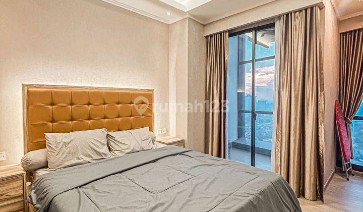 kamar tidur disewakan apartemen sudirman suites 1