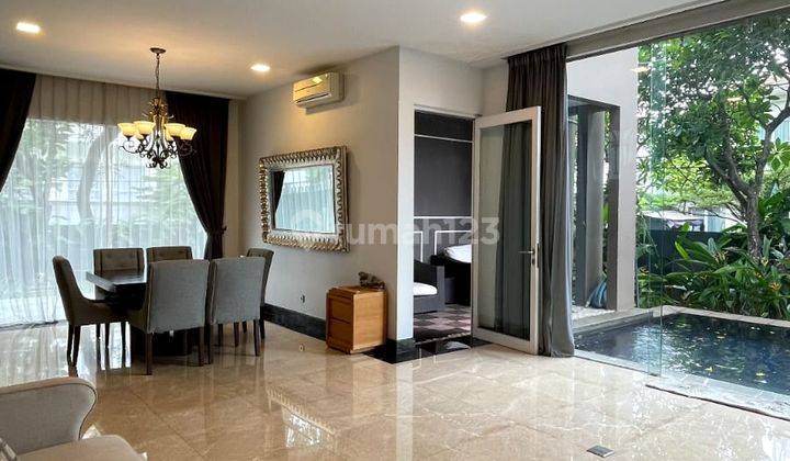 Dijual Rumah Mewah Modern Tropical Siap Huni, di Permata Hijau, Jakarta Selatan  2