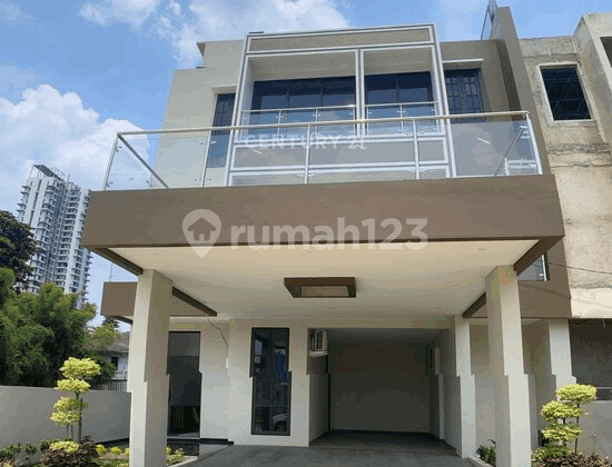 Rumah Baru 3 Lantai di Ambassador Residence di Ampera Raya Jaksel 1