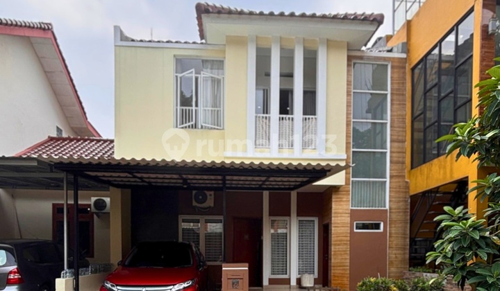 Ready-to-Occupy Cluster House in Bintaro Jaya – 2 Minutes to Parigi Toll Road, Bonus AC & Water Heater.