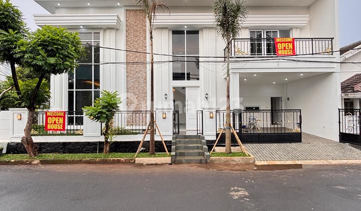 Dijual Rumah Baru Siap Huni di Cluster Bintaro Jaya 9 - SHM, 4+1 KT, 422m², Lingkungan Tenang