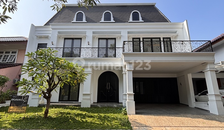 Luxury American Classic House in Bintaro Jaya 9 – Freehold Title, Swimming Pool, 5+1 Bedrooms.