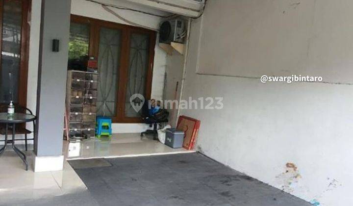 Rumah Dijual Cepat Turun Harga 2 Lantai Semi Furnished SHM Bintaro Jaya 4 Bebas Banjir 2