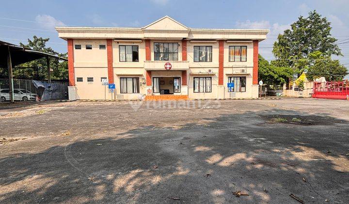 Dijual Gudang  dan Kantor Hadap Jalan Raya Utama Kota Serang Luas Tanah 3.752 m2 HGB Hingga Agustus 2036