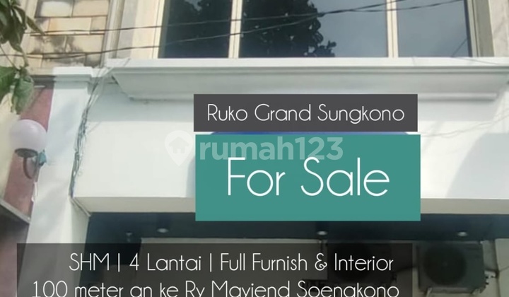 Ruko 4 Lantai Di Mayjen Sungkono Surabaya