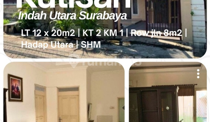 Rumah Bagus Shm Di Kutisari Indah Surabaya 1