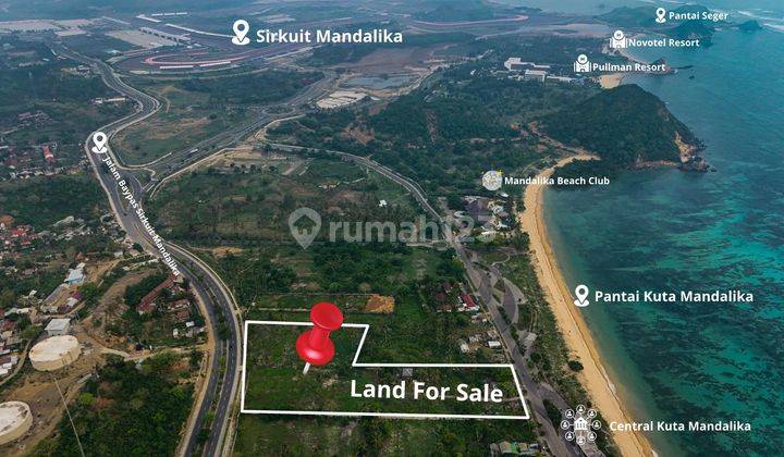 Tanah Premium Pinggir Pantai di Kuta Beach Park-Lokasi Strategis! 1