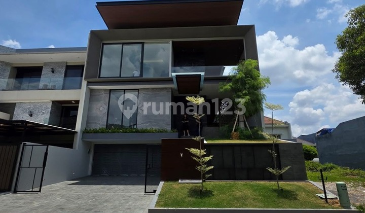 New 3-Story House, Luxury in Citraland Golf Area, Surabaya