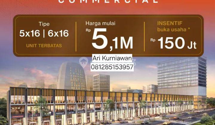 Best Offer! Launching Terbaru QUANTUM COMMERCIAL gading Serpong By Summarecon 1