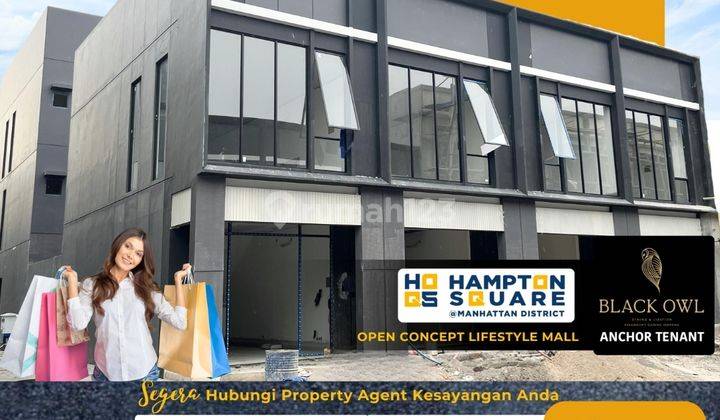 Ruko Siap Pakai & Free Ppn Hadap Jalan Utama Ruko Hampton Avenue Sangat Potensial! 1