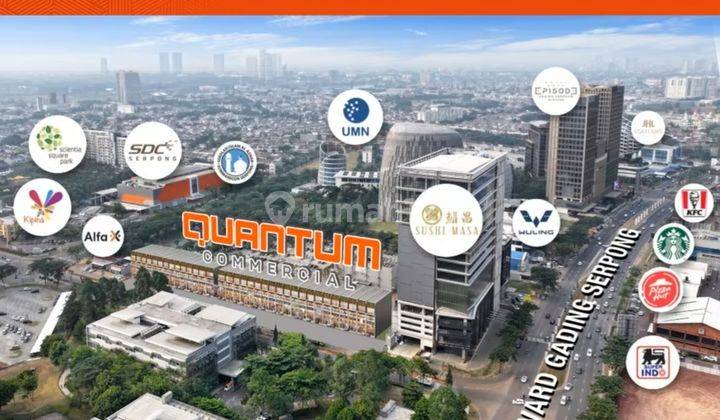 Quantum Commercial Summarecon Gading Serpong 4lt 5m Murah Banget 2