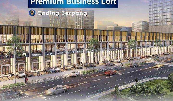 Ruko Quantum Serasa Punya Kavling Komersil Boulevard Gading Serpong 1