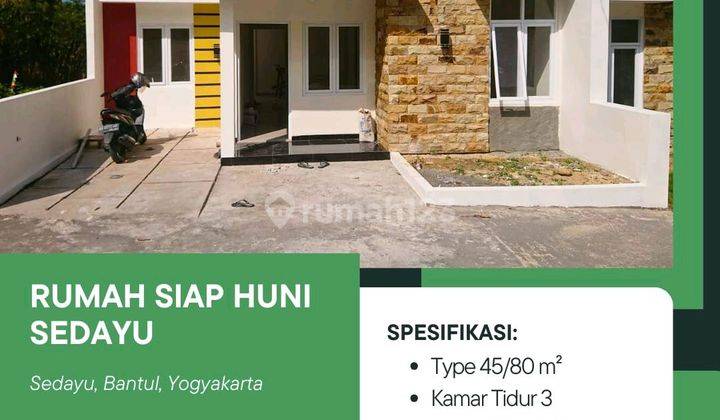 Perumahan Bale Sedayu
rumah Modern Paling Murah Di Jogja

harga Terjangkau
cash/Kpr/Cash Tahap
siap Huni Rumah Di Jalan Jogja-Wates Shm Baru 1