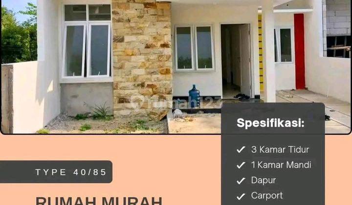 Rumah Impian Modern Minumalis Di Jogja Barat 1