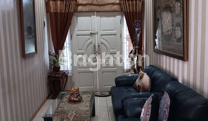 Rumah full furnish posisi hook dekat jembatan mahkota 2 1