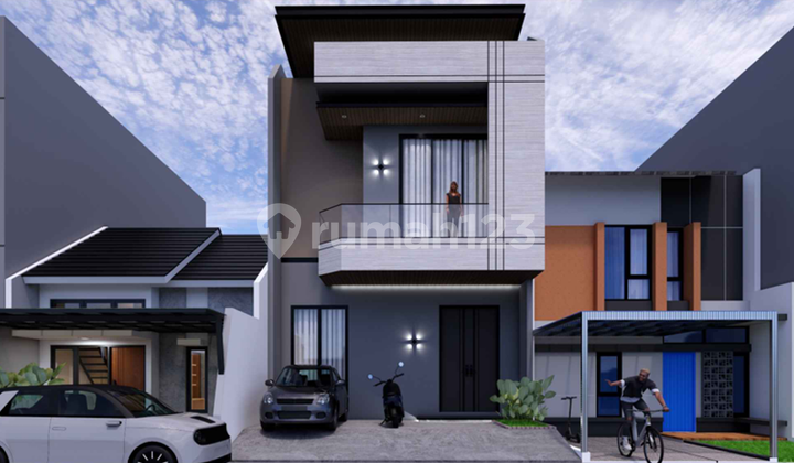 Brand New Independent Building House in Sutera Flamboyan