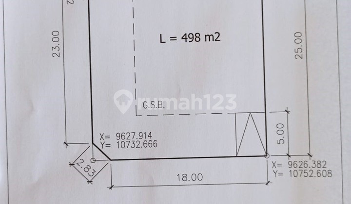 Dijual Kavling di Sutera Palma Luas 498 M2 Dijual Kavling di Sutera Palma Luas 498 M2