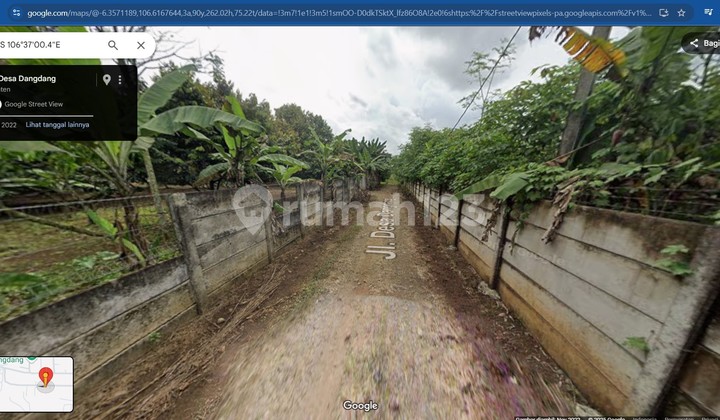 FOR SALE PLOT Dangdang Village - Cisauk - Tangerang FOR SALE PLOT Dangdang Village - Cisauk - Tangerang