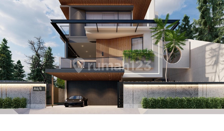 For Sale: Independent Minimalist Design House Building in Alam Sutera
