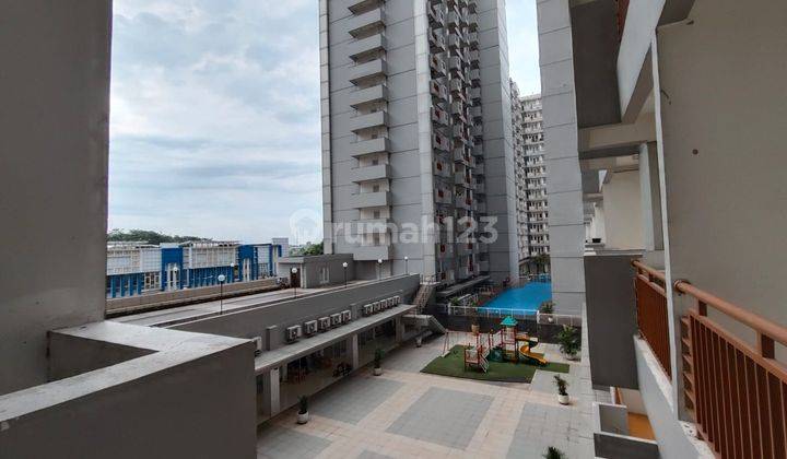 Apartemen Studio Furnish Lantai Bawah View Koam Renang Belakang Aeon Mall Sentul City Bogor 2