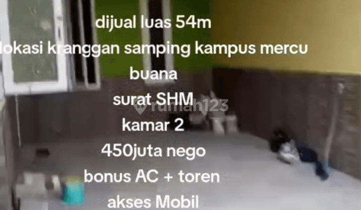 Dijual Rumah Di Jln Kranggan Jatiraden, Kota Bekasi  1
