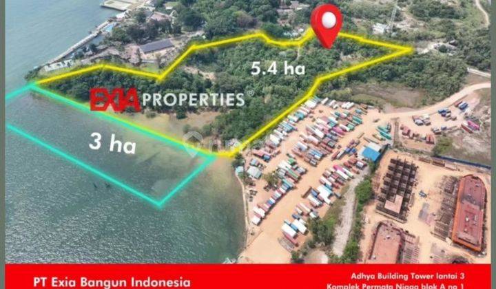 Siap Dialihkan 2 Bidang Lahan 5.4 Ha Tepi Laut Sekupang Batam  1