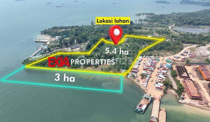 Siap Dialihkan 2 Bidang Lahan 5.4 Ha Tepi Laut Sekupang Batam  2