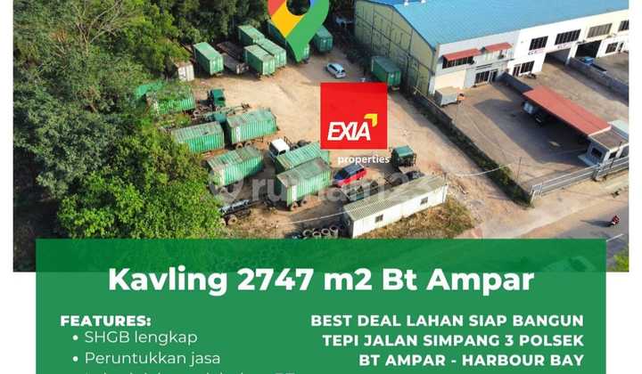 For Sale Warehouse Land 2747m2 Batu Ampar Batam Riau Islands For Sale Warehouse Land 2747m2 Batu Ampar Batam Riau Islands