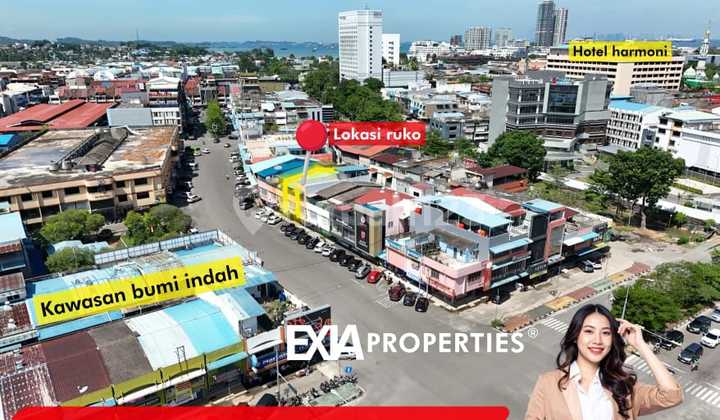 For Sale: 3-Story Shophouse in Nagoya, Batam, in front of Sari Jaya Nagoya. 2