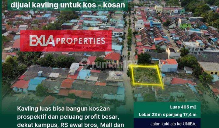 dialihkan Kavling 405m2 Cendana Batam center 2