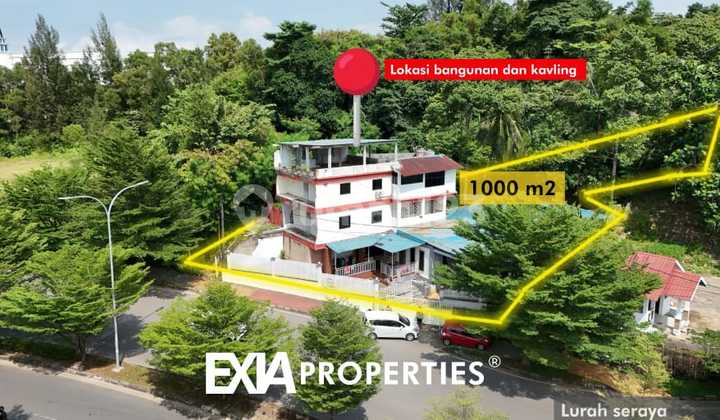 Dijual Rumah 3lt Bonus Lahan 1000 Di Tepi Jln Kawasan Seraya Nagoya, Batam  2