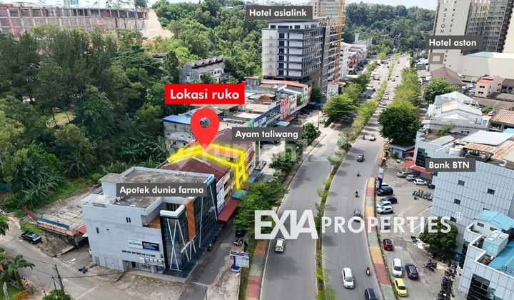 For Sale 3.5-Storey Renovated Shop House in Pelita Batam 2