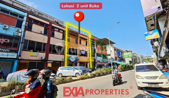 For Sale 2 Units of 4-Storey Shophouses Seraya Mas Nagoya Batam 2