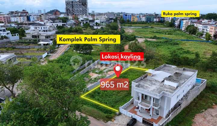 Diverted Strategic Plot 965m2 Batam Center