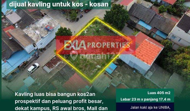 dialihkan Kavling 405m2 Cendana Batam center 1