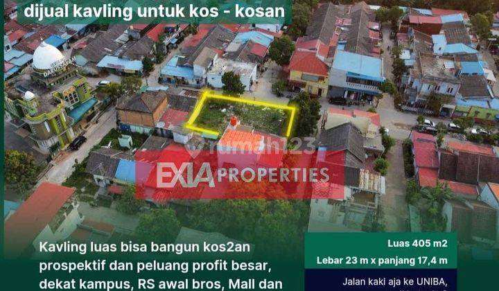 dialihkan Kavling 405m2 Cendana Batam center 2