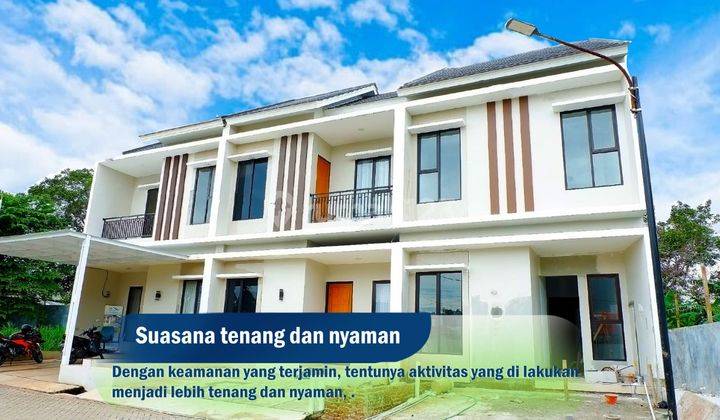 Rumah Dalam Cluster Ekslusif Pinggir Jalan Raya Jatiasih Bekasi 1