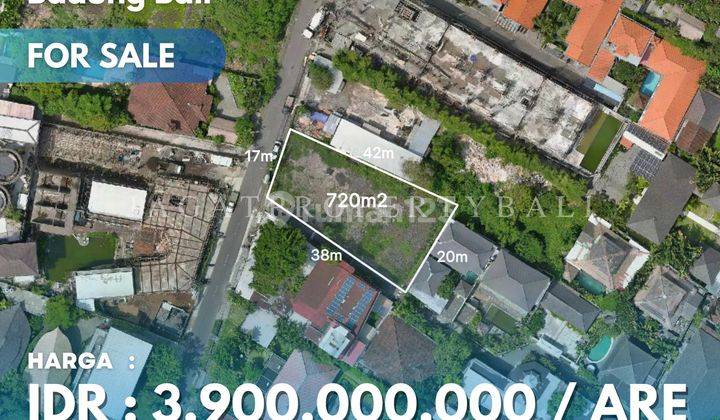 Dijual Tanah 720m² Canggu 1