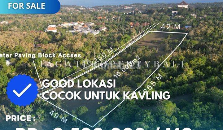 Dijual Tanah Cantik Di Ungasan 1