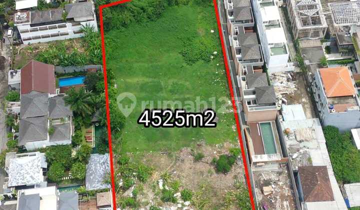 DIJUAL TANAH KOMERSIAL COCOK UNTUK VILLA KAWASAN BADUNG BALI