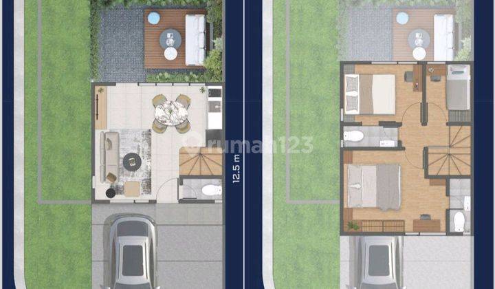 Di Jual Rumah 3 Kamar Dp 0% 800 Jutaan Di Gading Serpong 2